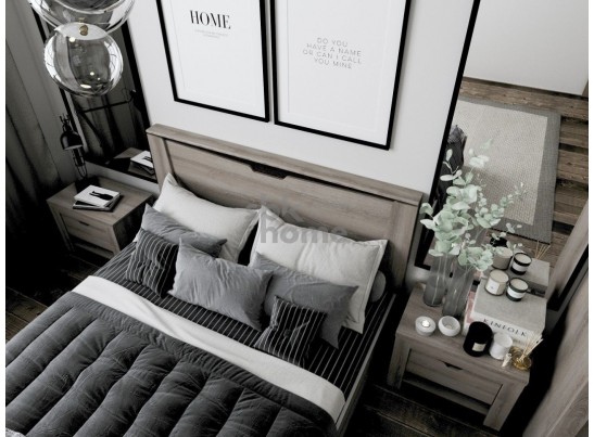 Спальня "Гарда" (возможный вариант комплектации), ясень в Каменске-Уральском