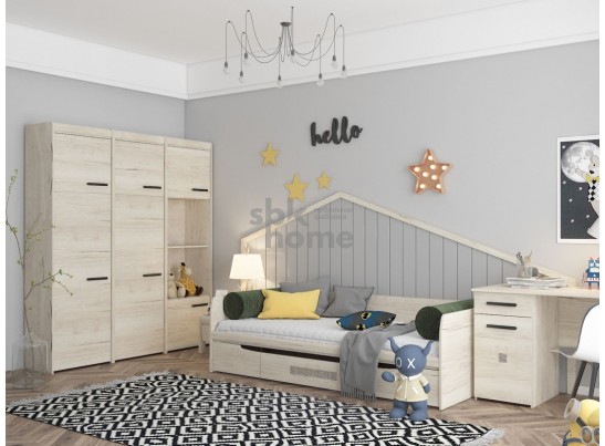 Подростковая мебель "Мале" (возможный вариант комплектации) в Каменске-Уральском