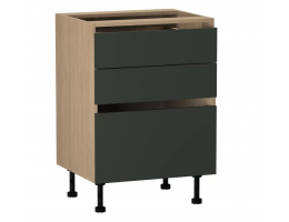 Стол с ящиками "Женева" зеленый