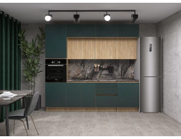 Кухня "Женева" 260 зеленый