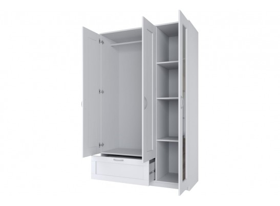 Шкаф 3 двери и 1 ящик СИРИУС 3 2.02.01.030.1 в Каменске-Уральском