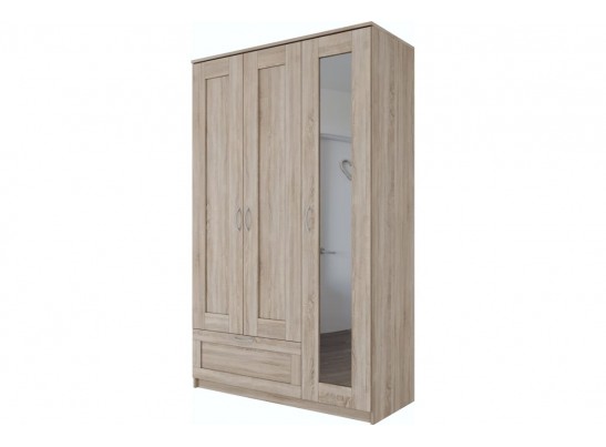 Шкаф 3 двери и 1 ящик СИРИУС 3 2.02.01.030.1 в Каменске-Уральском