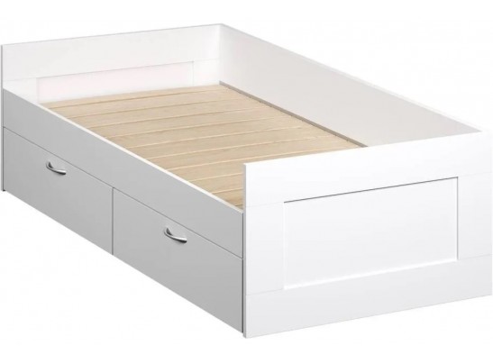 Кровать двуспальная раздвижная с ящиками СИРИУС в Каменске-Уральском