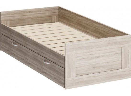 Кровать двуспальная раздвижная с ящиками СИРИУС в Каменске-Уральском