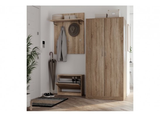 Вешалка настенная с полкой СИРИУС 2.02.11.260.1 в Каменске-Уральском