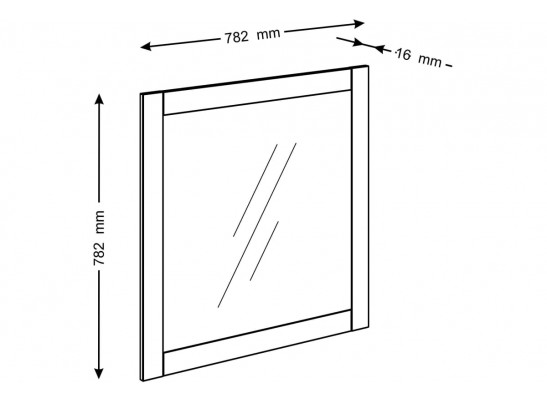 Зеркало СИРИУС 2.02.12.280.1 в Каменске-Уральском