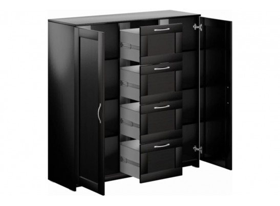 Тумба СИРИУС 2 двери и 4 ящика 2.02.03.350.1 в Каменске-Уральском