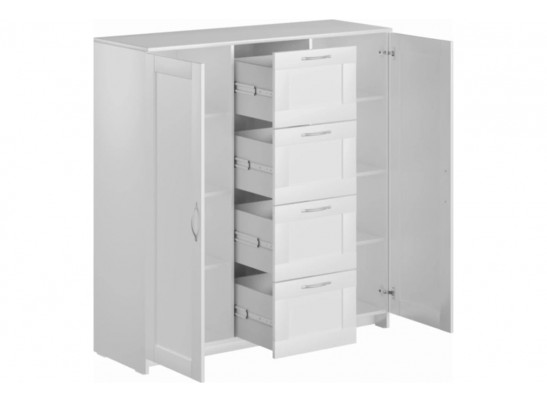 Тумба СИРИУС 2 двери и 4 ящика 2.02.03.350.1 в Каменске-Уральском