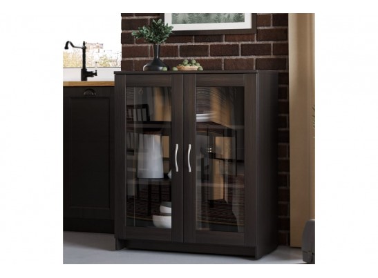 Тумба СИРИУС 2 двери со стеклом 2.02.03.360.1 в Каменске-Уральском