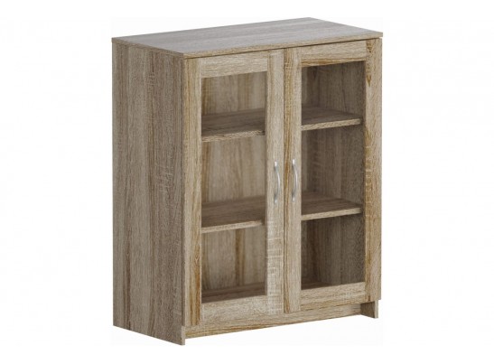 Тумба СИРИУС 2 двери со стеклом 2.02.03.360.1 в Каменске-Уральском