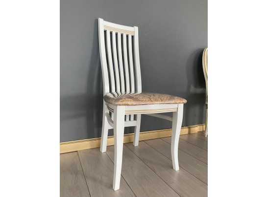 Стул Вегас (белый, золотая патина)