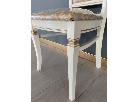 Стул Эдем (слоновая кость, патина золото)