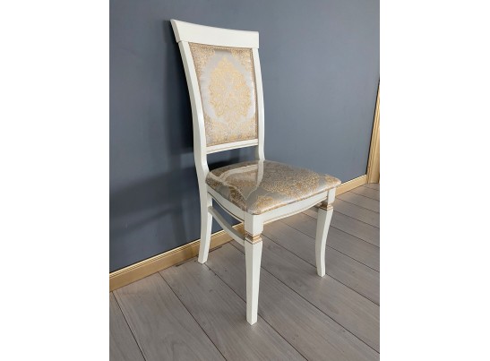 Стул Эдем (слоновая кость, патина золото)