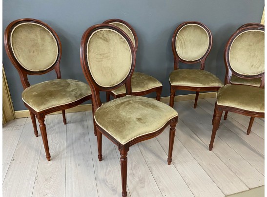 Стул Медальон (орех, черная патина)