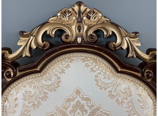 Стул Розалия (темный орех, патина золото)