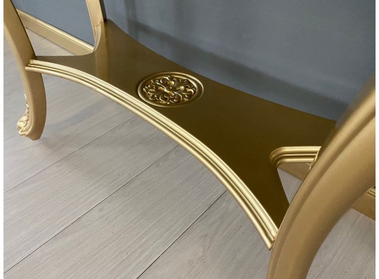 Консольный столик с зеркалом Версаль ТИП 2 (золото)