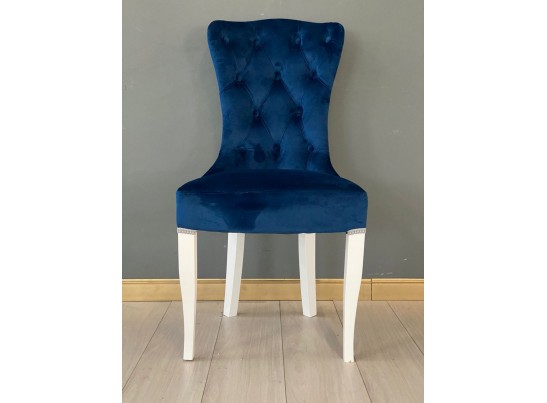 Стул с каретной стяжкой Ассоль (белый)