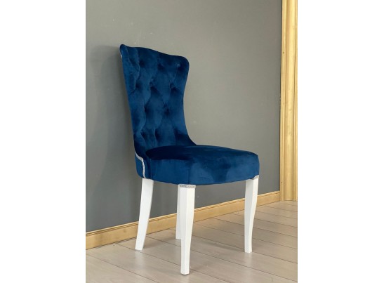 Стул с каретной стяжкой Ассоль (белый)