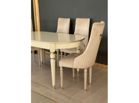 Стул Азалия (лина, золото)