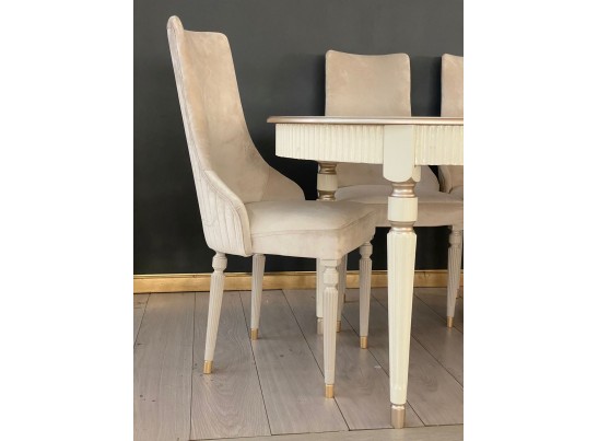 Стул Азалия (лина, золото)