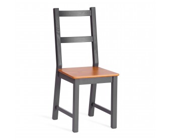 Комплект обеденный Соната/Sonata (стол+4стула) массив сосны, стол:120х75х75см стул:41х50х95см, антик /графит