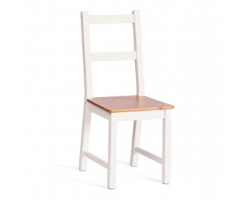 Комплект обеденный Соната/Sonata (стол+4стула) массив сосны, стол:120х75х75см стул:41х50х95см, антик/белый