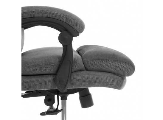 Кресло Чиф Металбл/Chief Metalbl ткань, серый, KUB 05/TW-12