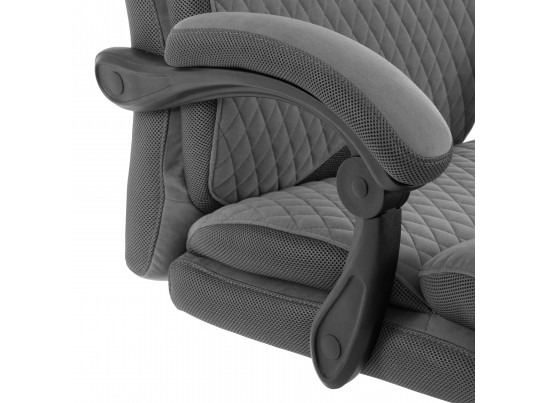 Кресло Чиф Металбл/Chief Metalbl велюр/ткань, серый, 29/TW-12