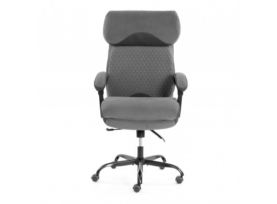 Кресло Чиф Металбл/Chief Metalbl велюр/ткань, серый, 29/TW-12