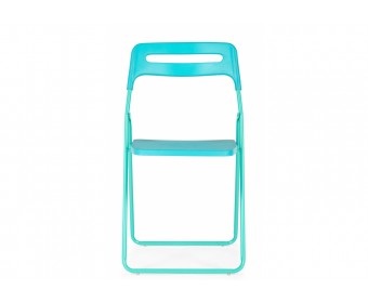 Пластиковый стул Fold складной blue