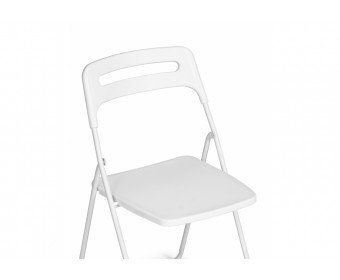 Пластиковый стул Fold складной white