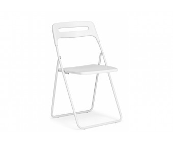 Пластиковый стул Fold складной white