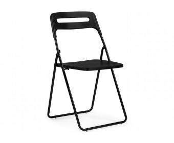 Пластиковый стул Fold складной black
