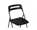 Пластиковый стул Fold складной black