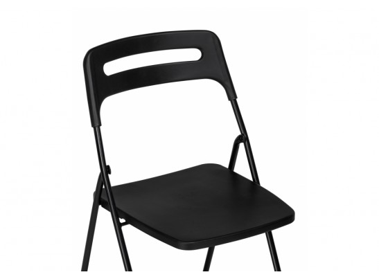 Пластиковый стул Fold складной black