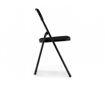Стул на металлокаркасе Fold 1 складной black / black