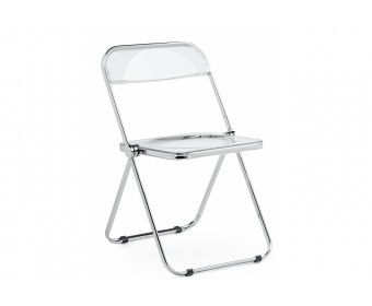 Пластиковый стул Fold складной clear