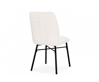 Стул на металлокаркасе Denis beige / black