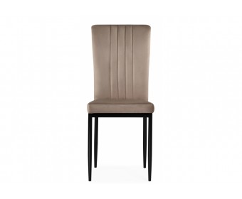 Стул на металлокаркасе Rek cappuccino / black