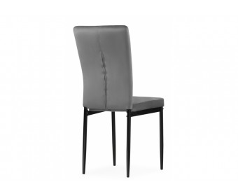 Стул на металлокаркасе Rek dark gray / black