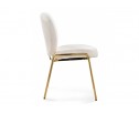 Стул на металлокаркасе Kalipso 1 white / gold