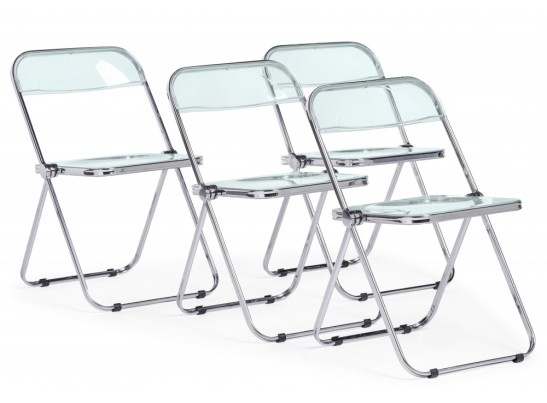 Пластиковый стул Fold складной clear