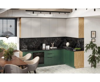 Кухонный гарнитур Интегра угловой 2,84*1,5