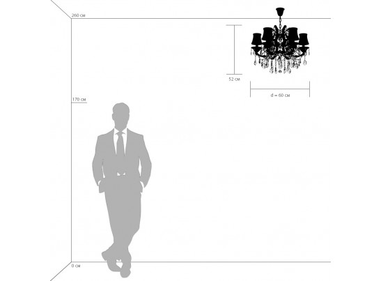 Люстра подвесная Princia Osgona 726061 в Каменске-Уральском