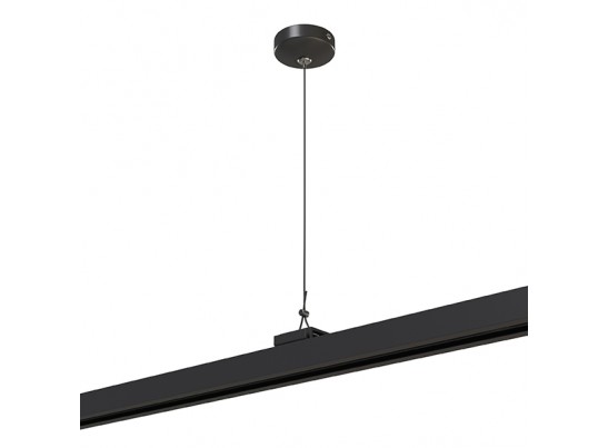 Подвес универсальный трековый 1,5 м для однофазных и трехфазных треков Barra Lightstar 504177 в Каменске-Уральском