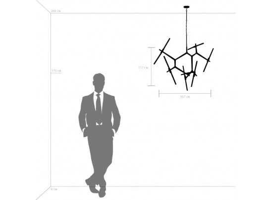 Люстра подвесная Struttura Lightstar 742146 в Каменске-Уральском