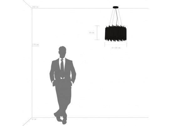 Люстра подвесная Savona Lightstar 816102 в Каменске-Уральском