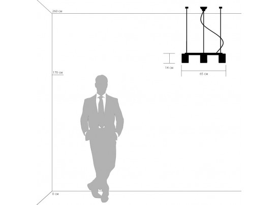 Люстра подвесная Qubica Lightstar 805060 в Каменске-Уральском