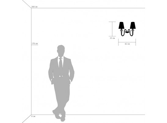 Бра Otto Lightstar 809626 в Каменске-Уральском