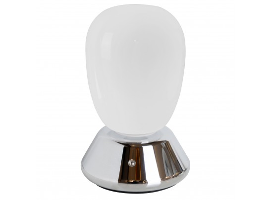 Настольная лампа диммируемая 10W 3000K матовый/хром Uovo III Lightstar 807914 в Каменске-Уральском